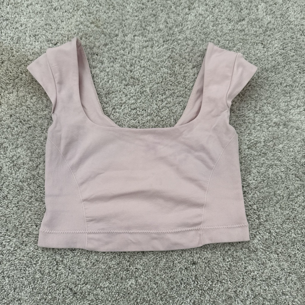 Women's Mauve Crop Top